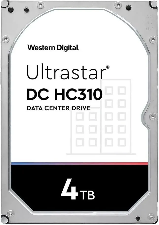 Disk Western Digital Ultrastar DC HC310, 3.5", 4TB, SAS, 256MB Buffer, i argjendtë - 1
