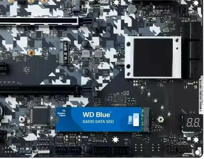 Disk SSD WD Blue SA510, 2TB, M.2 SATA, 560 MB/s - 2