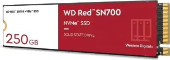 Disk SSD WD Red SN700, M.2, 250GB, PCIe 3.0, i kuq