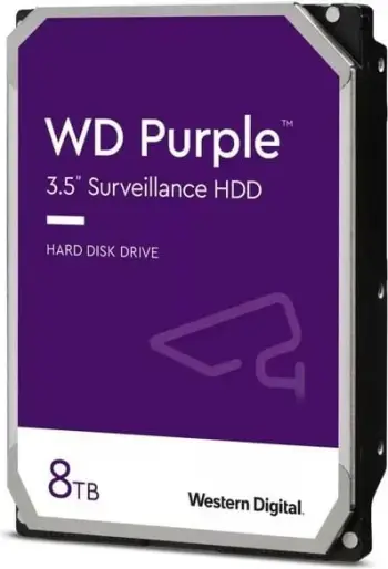 Hard Disk Western Digital WD Purple, 8TB, 3.5", SATA 6Gb/s, 256MB Cache