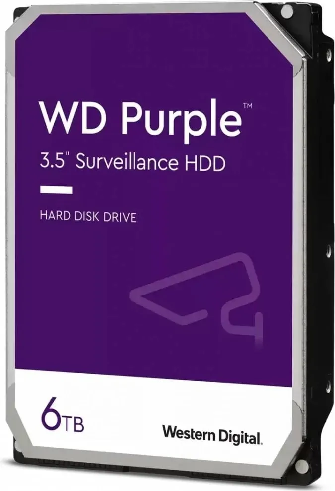 Hard Disk Western Digital WD Purple, 6TB, SATA 6 Gb/s, 3.5" - 1