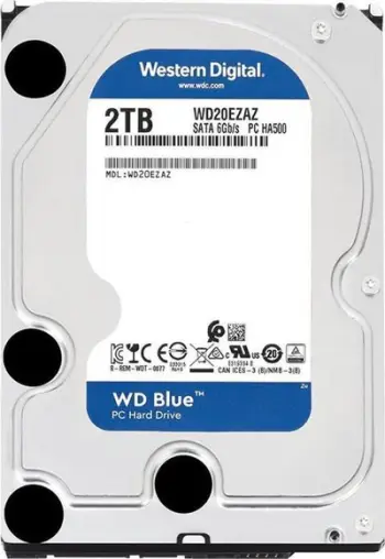 Hard Disk Western Digital Caviar Blue WD20EZAZ, 2TB, 3.5", SATA, i kaltër