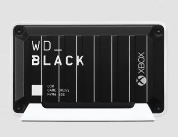 Disk i jashtëm SSD WD BLACK D30 për Xbox, 1TB, i zi/i bardhë