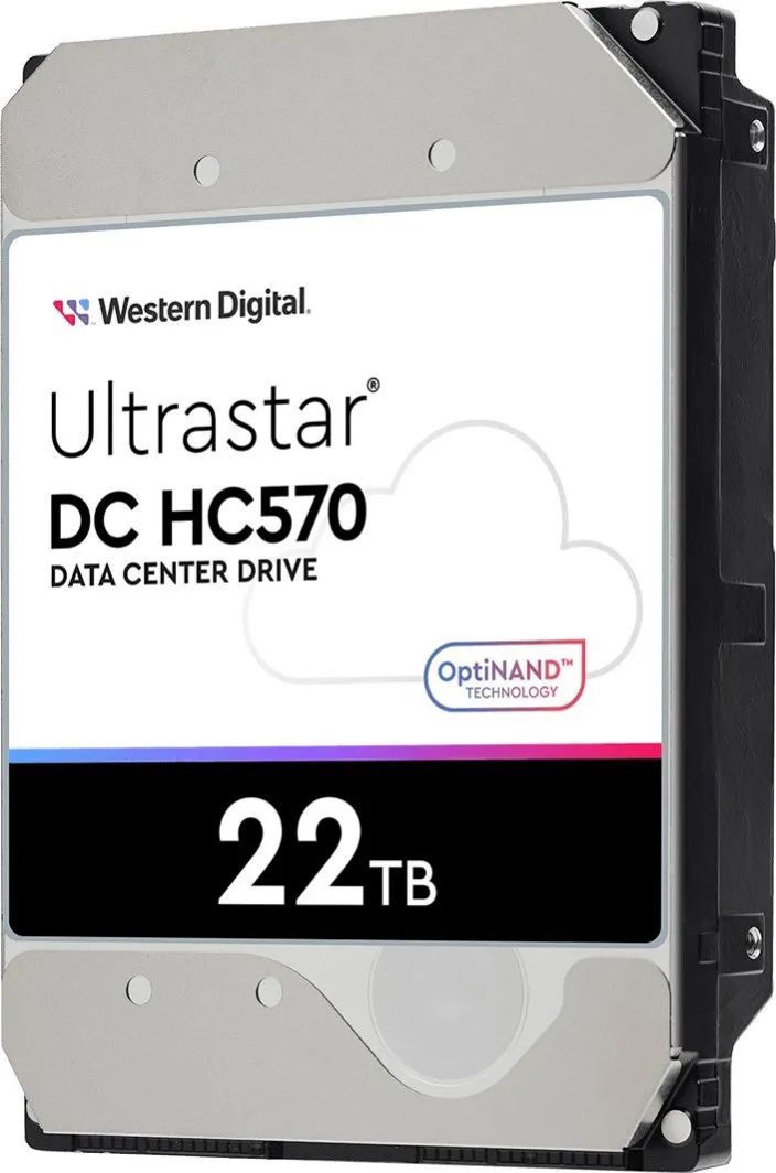 Disk për server WD Ultrastar DC HC570 (0F48052), 22TB, 3.5'', SAS-3 (12Gb/s) - 2