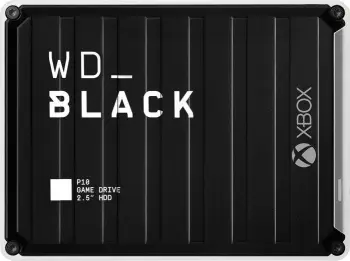 Disk i jashtëm për Xbox HDD WD P10 WDBA5G0040BBK-WESN, 4TB, USB 3.2, i zi