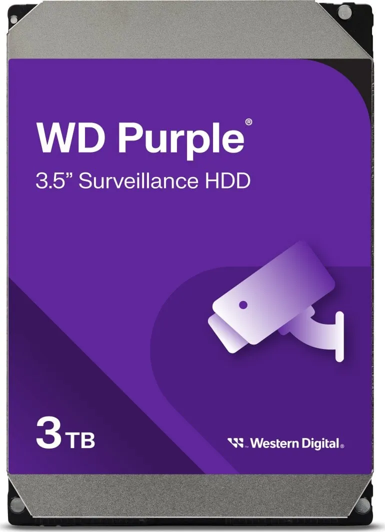 Disk HDD WD Purple, 3TB, 3.5" SATA III - 1