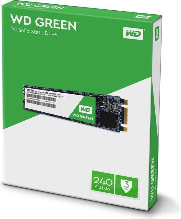 Disk SSD WD Green, 240GB, M.2 2280 SATA III - 1