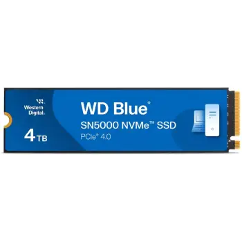 SSD NVMe Western Digital WD Blue SN5000 4TB M.2 2280 PCIe Gen4