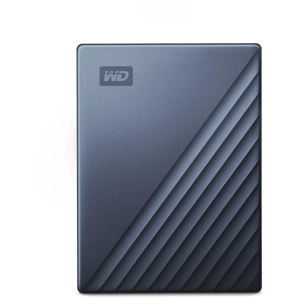 Hard disk Western Digital My Passport Ultra 5 TB, USB 3.2 Gen 1, Blu - 1