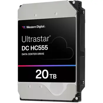 Hard disk Western Digital Ultrastar DC HC555, 20 TB, 7200 RPM, 512 MB, 3.5", Serial ATA III