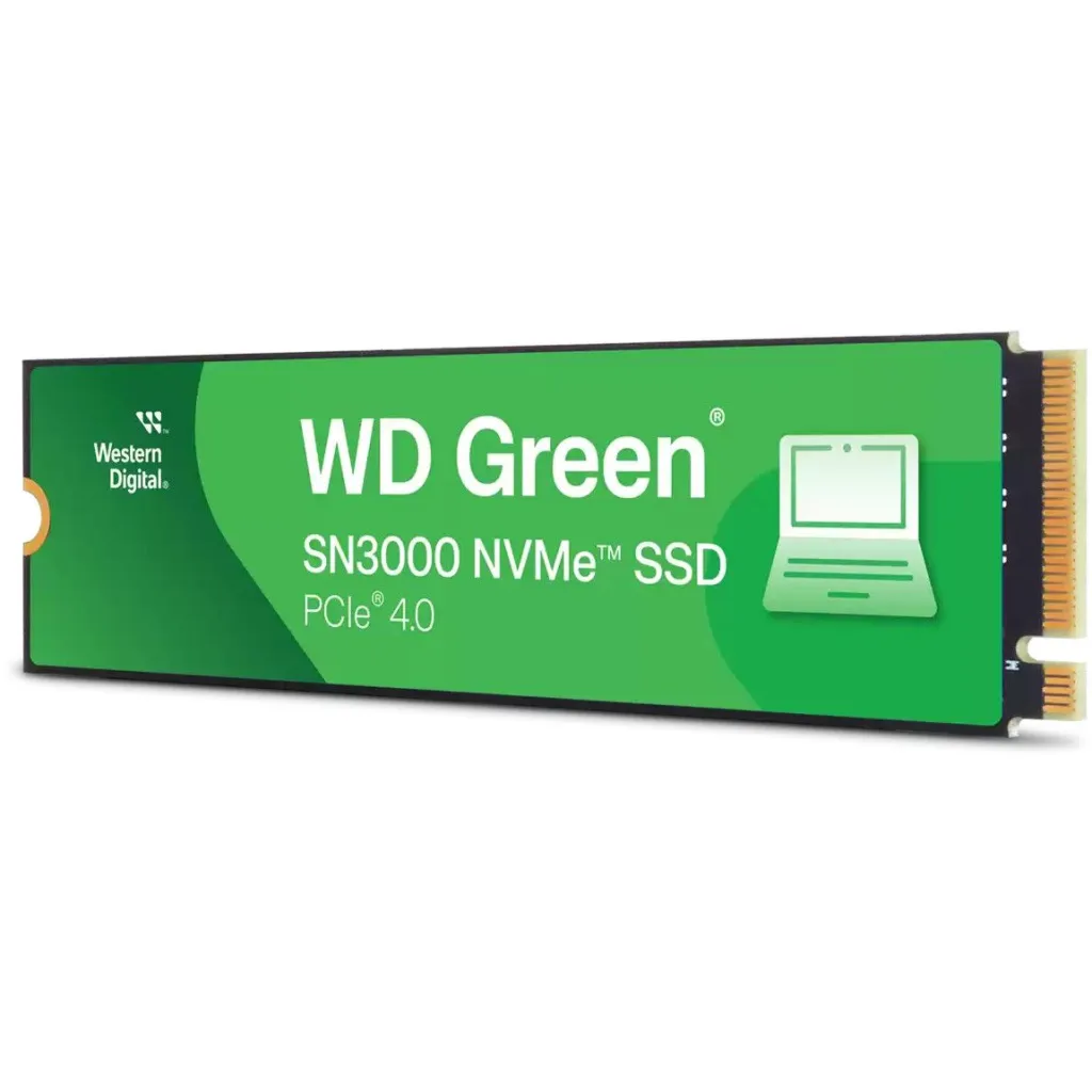 SSD e Brendshme M.2 / 2TB / WD Green SN3000 NVMe PCIe Gen4 - 1