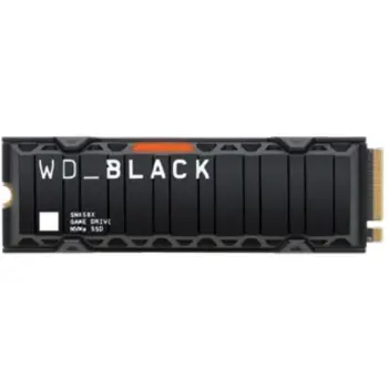 SSD e brendshme WD Black SN850X PCIe Gen 4 Gaming with Heat Sink 1TB 7300MB/s R