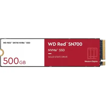 SSD e brendshme M.2 WD Red SN700 NVMe 500GB M.2 2280 PCIe Gen3 8Gb/s internal drive for NAS devices