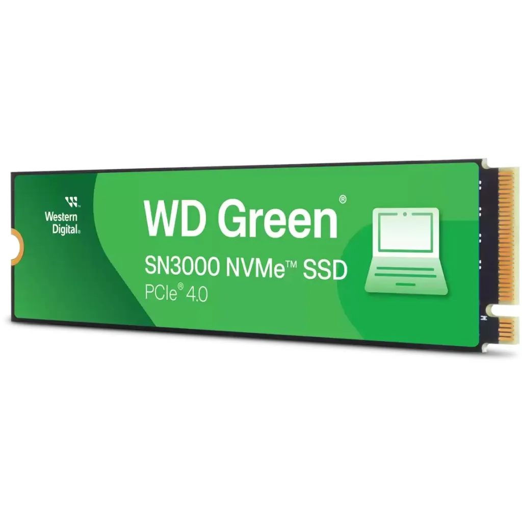 SSD WD Green SN3000 500GB M.2 PCIe 4.0 - 1