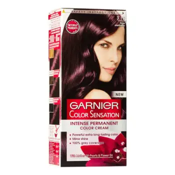 Ngjyrë për flokë Garnier Color Sensation, 3.16 Deep Amethyste, 60 ml