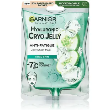 Maskë për fytyrë kundër lodhjes Garnier Skin Naturals Cryo Jelly, 27 gr