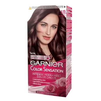 Ngjyrë për flokë Garnier Color Sensation 4.15 Icy Chestnut - 1