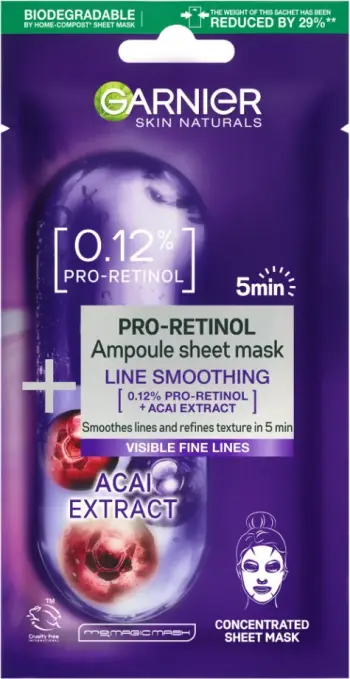 G.Skin Tissue Mask Ampoule 0.25% Pro-Retinol (Line Smoothing)