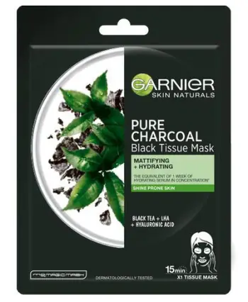 G.Skin Tissue Maske Black PURE CHARCOAL