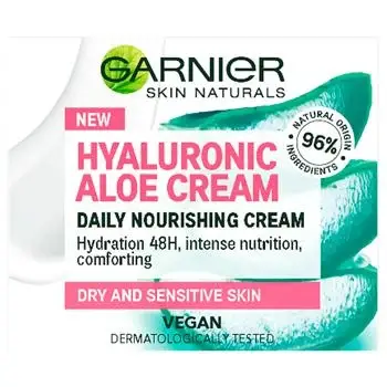 Kremë për fytyrë Garnier Hyaluronic Aloe Gel Cream, 50 ml