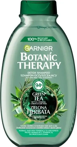 Shampo Garnier Botanic Therapy me çaj jeshil, 400 ml