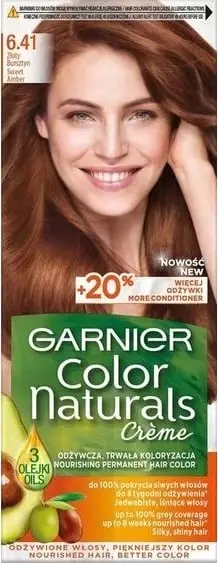 Ngjyrë për flokë Garnier Color Naturals, nr. 6.41