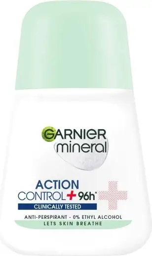 Deodorant roll on Garnier Control 96h Women, antiperspirant, 50ml