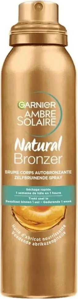 Sprej për vetënxirje trupit Garnier Ambre Solaire Natural Bronzer për femra 150ml