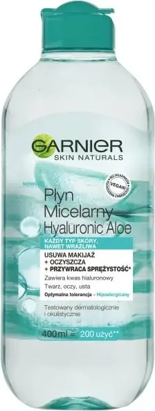 Ujë micelar për femra Garnier Hyaluronic Aloe, 400ml