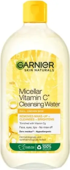 Ujë micelar për femra Garnier Skin Naturals me Vitaminë Cg, 700ml
