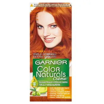 Ngjyrë për flokë Garnier Color Naturals, 7.40+ Passionate copper