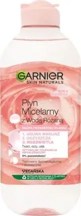 Lëng micellar Garnier Skin Naturals, me ujë trëndafili, 400 ml