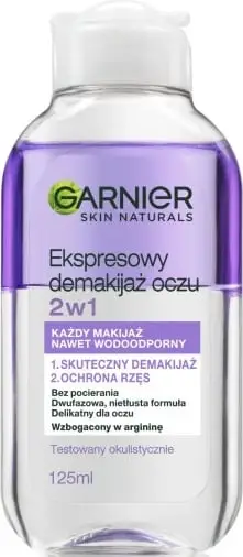 Largues grimi për sy Garnier Skin Naturals 2in1, solucion dyfazor, 125ml