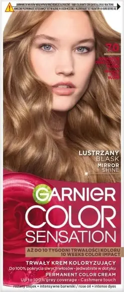Ngjyrë për flokë Garnier Color Sensation Coloring Cream 7.0 Opal, e verdhë