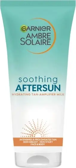 Losion për mbrojtje pas diellit Garnier Ambre Solaire Hydrating Tan-Enhancing, 200 ml