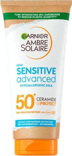 Losion Garnier SPF 50+ Sensitive Advanced, 175 ml