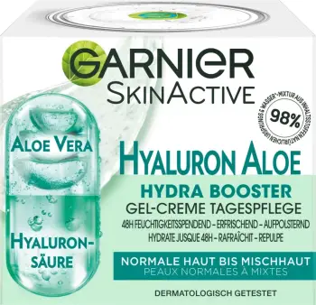 Krem për fytyrë Garnier PureActive Hyaluronic Aloe, 50 ml
