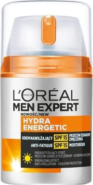 Krem fytyre Garnier Men Expert Hydra Energetic, hidratues kundër lodhjes, SPF 15, 50ml