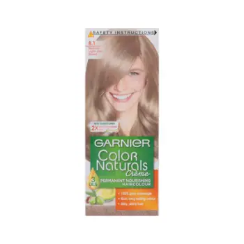 Ngjyrë për flokë Garnier, Naturals 8.1 Natural Light Ash Blonde, 110 ml
