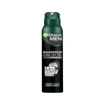 Deodorant Garnier Magnesium Ultra Dry 72H, 150 ml