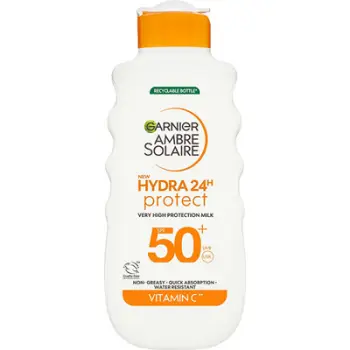 Lëng mbrojtës ndaj diellit Garnier Ambre Solaire Hydra 24h Protect SPF 50, 175 ml