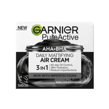 Garnier Pure Active Charcoal Air Mattifying Gel Cream – 50ml
