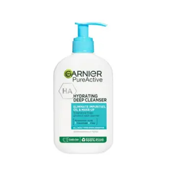 Xhel për pastrimin e fytyrës Garnier Pure Active Hydrating Deep Cleanser, 250 ml