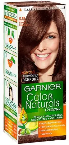 Ngjyrë për flokë Garnier Color Naturals, nr. 5.15