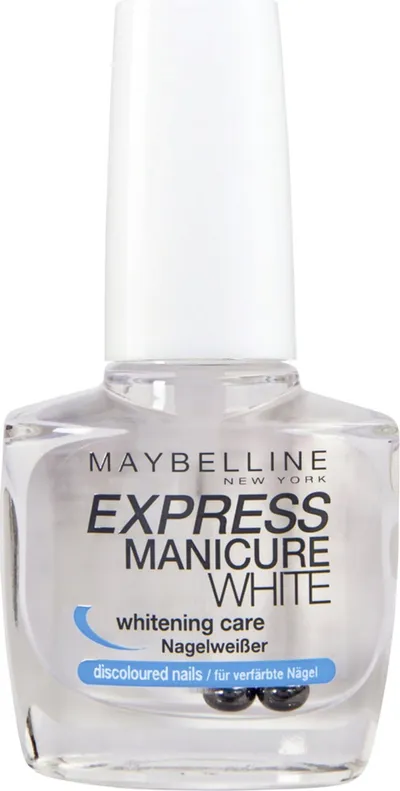 Llak për thonj Maybelline Express Manicure White, 10 ml - 1