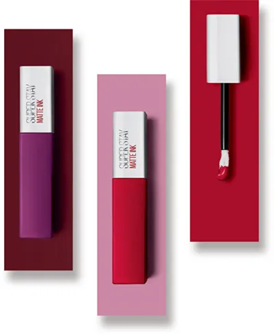 Buzëkuq i lëngshëm Maybelline SuperStay Matte Ink, 130 Self-Starter, 5 ml - 2
