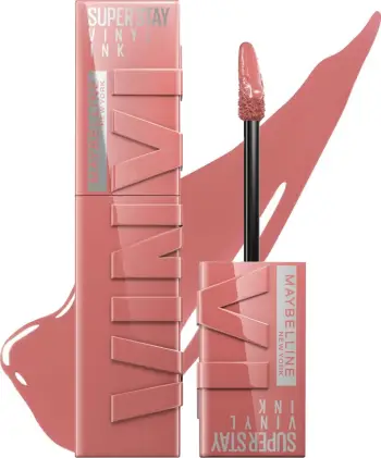 Buzëkuq i lëngshëm Maybelline SuperStay Vinyl Ink, 100 Charmed, 4.2 ml