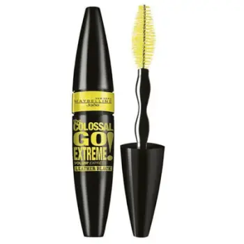 Maskarë për qerpikë Maybelline The Colossal Go Extreme, Leather Black, 9.5 ml