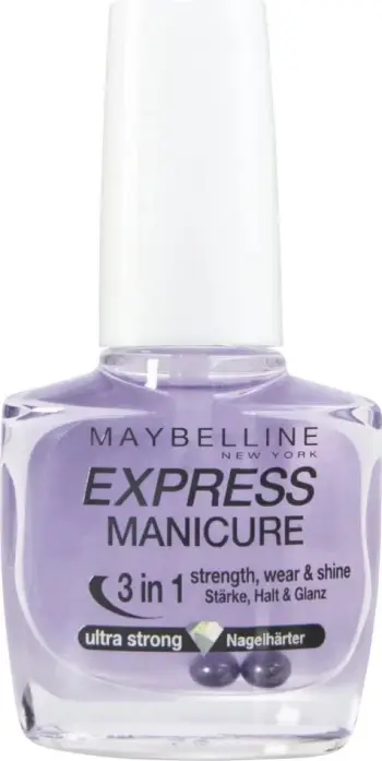 Forcues për thonj Maybelline Express Manicure 3 In 1 Strength, Wear & Shine, 10 ml