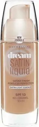 Pudër e lëngshme Maybelline Dream Satin Perfection no. 48 Sun Beige, 30 ml